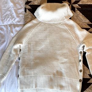 Winter white sweater. Size M